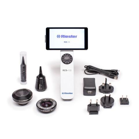 RCS-100 with all accessories that come in the standard kit.